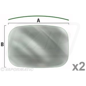 Lusterko boczne Case Fiat Ford  