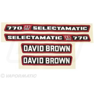 K961928 K961927 + K961926 + K961925 Zestaw naklejek David  770 