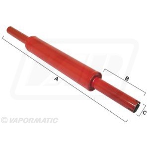 RED EXHAUST 2 Tłumik pionowy David  880 