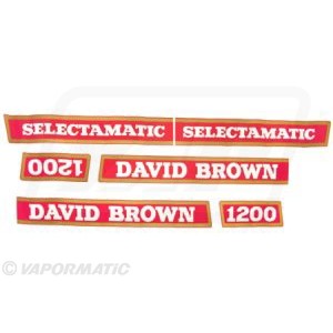 K962153 K962152 + K962151 + K962150 + K962149 + K962148 Zestaw naklejek David  1200 