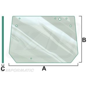 205812050120 Tylna szyba Fendt  250 V 250 VA 260 V 260 VA 270 V 270 VA 275 V 275 VA 