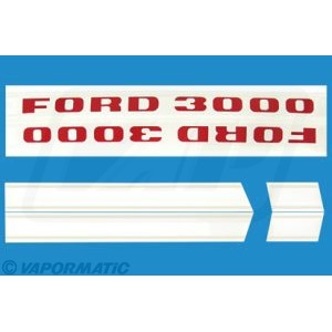 Zestaw naklejek Ford  3000 